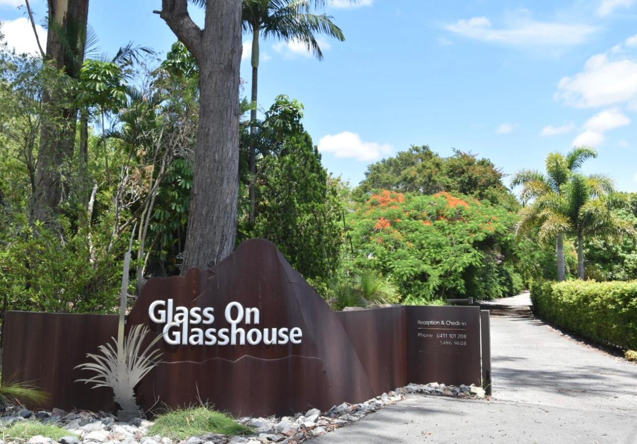 Glass On Glasshouse Villa Glass House Mountains Exterior foto