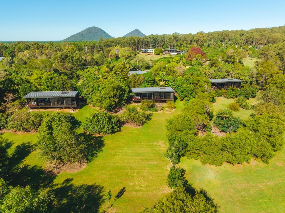 Glass On Glasshouse Villa Glass House Mountains Exterior foto