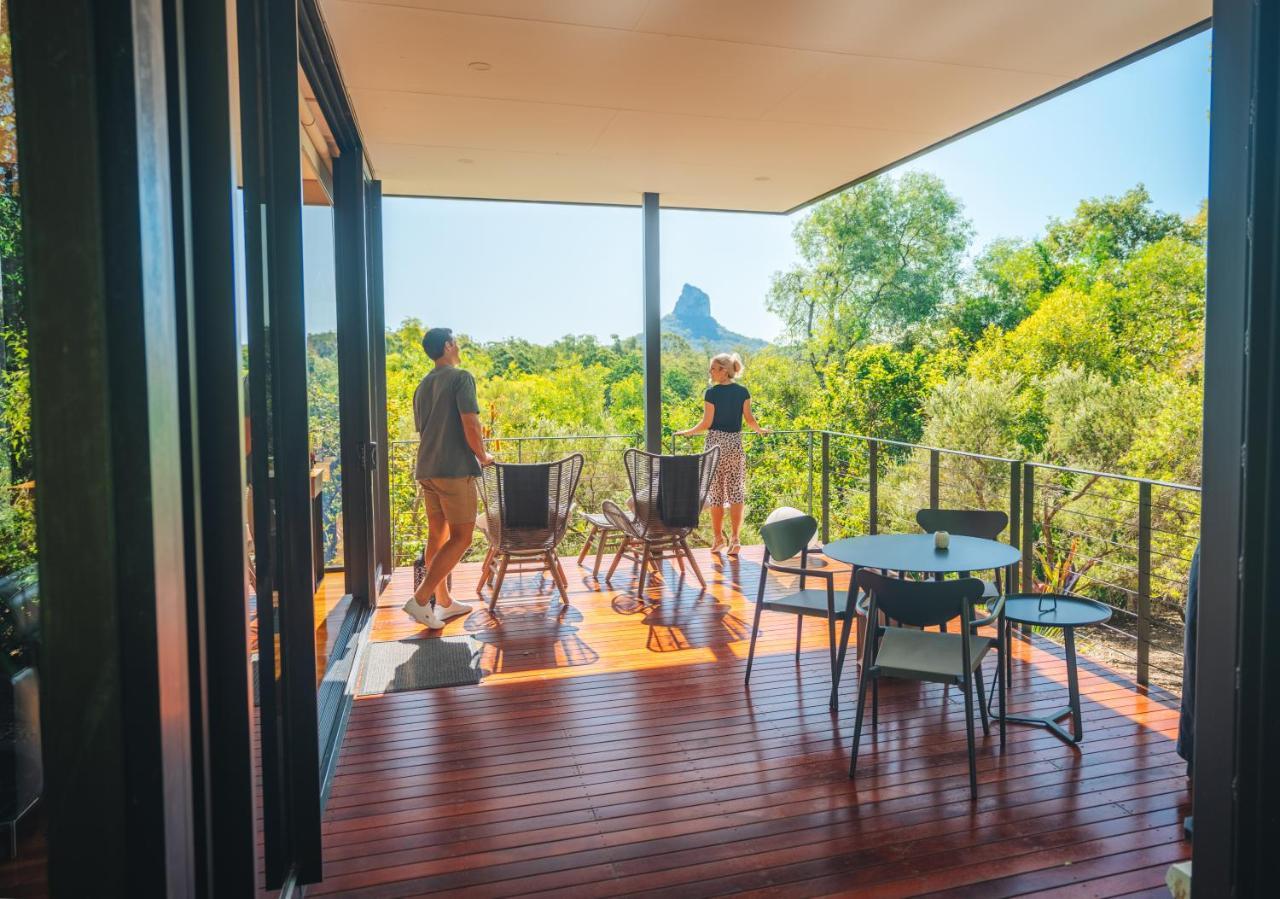 Glass On Glasshouse Villa Glass House Mountains Exterior foto