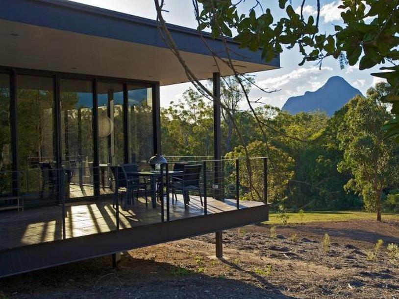 Glass On Glasshouse Villa Glass House Mountains Exterior foto