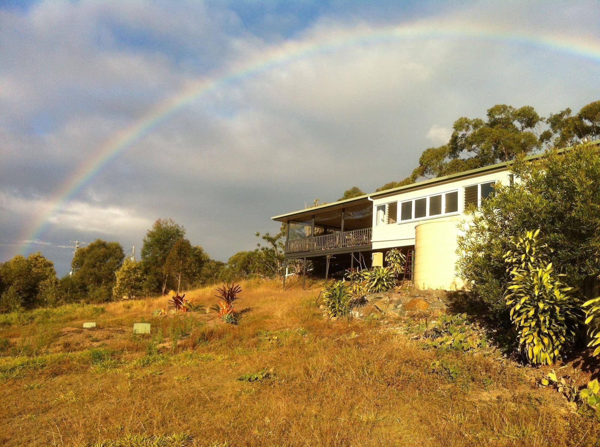 Glass On Glasshouse Villa Glass House Mountains Exterior foto